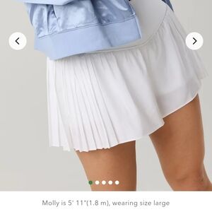 Offline By Aerie Real Me Pleated Flowy Short